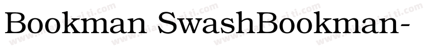 Bookman SwashBookman字体转换